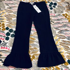 Elizabeth and James Cleo Flare Hem Cropped Pants